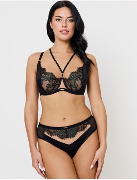 Трусы бразилиана Subtille STELLA brazilian panties, Цвет: черный, Размеры: M, изображение 2