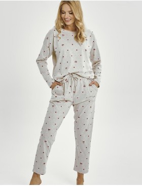 Женская хлопковая пижама Taro 3430 ADELE, Цвет: светло-серый, Размеры: S, изображение 2
