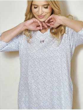 Ночная сорочка Taro 3449/3464 DEBORA, Цвет: голубой, Размеры: L, изображение 4