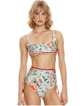 Верх купальника Agua Bendita 13158 COLEEN MORAS KORIN, Цвет: мята, Размеры: M, изображение 3