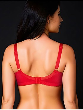 Бюстгальтер полупоролон Albina L CAROLINA 6050 красный, Цвет: красный, Размеры: 85D, изображение 2