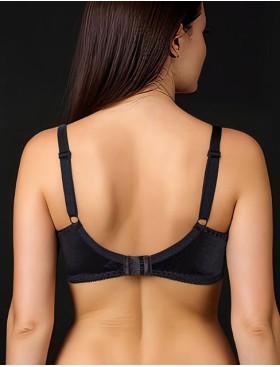 Бюстгальтер на поролоне Albina L IRIS 8084 чёрный, Цвет: черный, Размеры: 75D, изображение 2