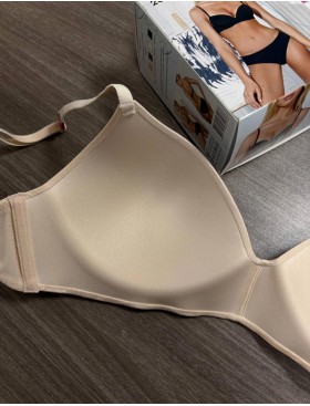 Гладкий бюстгальтер без косточек Amelie MILLA 2018 пудра new, Цвет: пудра, Размеры: 65C, изображение 6