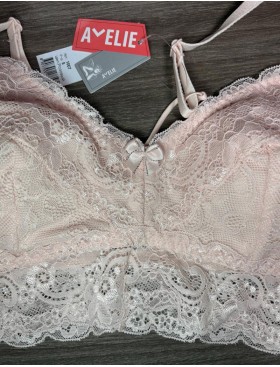 Топ-бралетт Amelie NINA 1007 розовый, Цвет: розовый, Размеры: 2XL, изображение 4