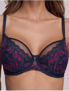 Бюстгальтер мягкий Ava SENSATION 2183 M navy blue, Цвет: темно-синий, Размеры: 100C