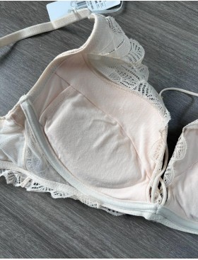 Бюстгальтер со съемным пуш-ап Esotiq 41742 OATH экрю, Цвет: экрю, Размеры: 70E, изображение 5