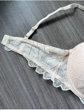 Бюстгальтер со съемным пуш-ап Esotiq 41742 OATH экрю, Цвет: экрю, Размеры: 70E, изображение 6