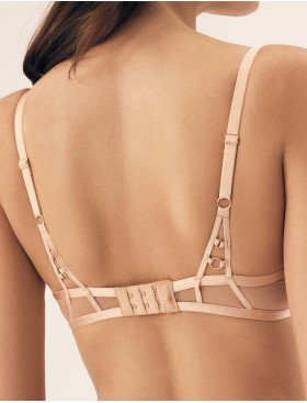 Бюстгальтер пуш-ап Esotiq NUTS 43158 темно-бежевый, Цвет: темно-бежевый, Размеры: 65C, изображение 2