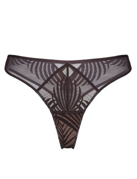 Трусики стринги Esotiq 43523 NACRE шоколадный, Цвет: шоколадный, Размеры: M, изображение 5