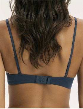 Гладкий бюстгальтер пуш-ап Esotiq COMFIE 43661 темно-синий, Цвет: темно-синий, Размеры: 75D, изображение 2