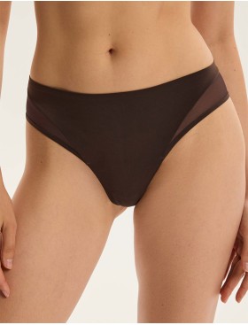 Трусики бразилиана Esotiq CLEARY 44007 шоколадный, Цвет: шоколадный, Размеры: L