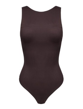Гладкое боди с пуш-ап Esotiq CLEARY 44270 шоколадный, Цвет: шоколадный, Размеры: M, изображение 9