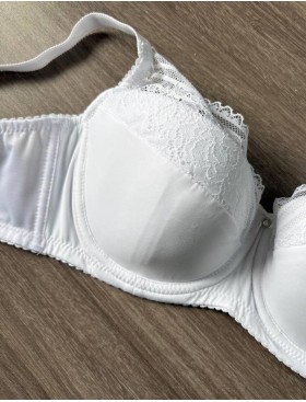 Бюстгальтер на поролоне Fluide COMPLIMENT 6085 белый, Цвет: белый, Размеры: 80C, изображение 3