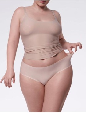 Трусы слипы Julimex FLEXI-ONE CLASSIC PLUS SIZE бежевый, Цвет: бежевый, Размеры: UN, изображение 3