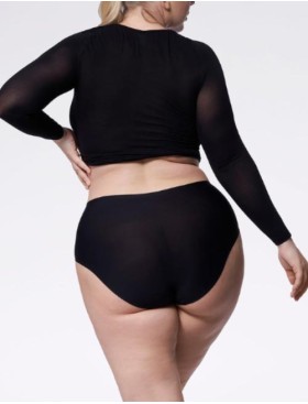 Трусы слипы Julimex FLEXI-ONE MAXI PLUS SIZE черный, Цвет: черный, Размеры: 2XL/3XL, изображение 2