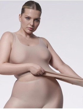 Майка на широких бретелях Julimex FLEXI-ONE TANK TOP бежевый, Цвет: бежевый, Размеры: UN, изображение 2