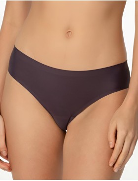 Трусы бразилиана Julimex SIMPLE BRASIL DARK PLUM/BLOOM, Цвет: тёмно-фиолетовый, Размеры: M