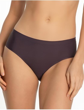 Трусы слипы Julimex SIMPLE PANTY DARK PLUM/BLOOM, Цвет: тёмно-фиолетовый, Размеры: S