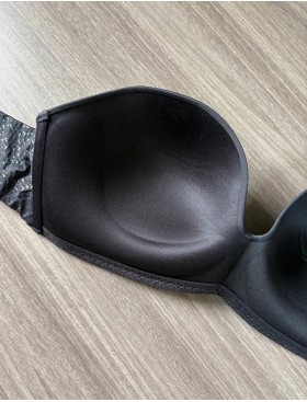 Бюстгальтер планж без бретелей Kinga 1167-BC EXPERT BRA черный, Цвет: черный, Размеры: 85B, изображение 5