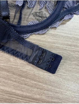 Бюстгальтер с мягкой чашкой Laete L00-177 сиренево-синий, Цвет: синий, Размеры: 75B, изображение 5