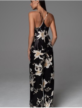 Комплект-тройка из натурального шёлка Mia-Amore ARABEL 4776, Цвет: черный, Размеры: 2XL, изображение 3