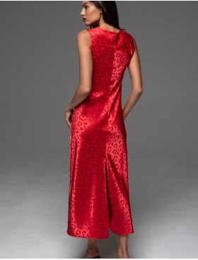 Длинная сорочка Mia-Amore LEONA 2237 красный, Цвет: красный, Размеры: 2XL, изображение 2