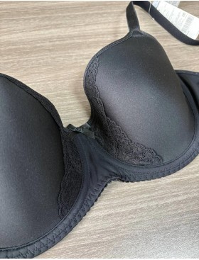 Бюстгальтер спейсер Milavitsa 119141 черный, Цвет: черный, Размеры: 75E, изображение 3