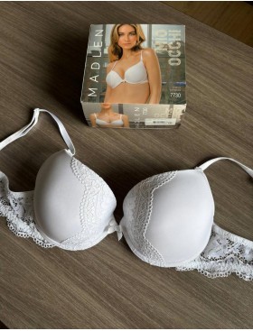 Бюстгальтер с гелевым пуш-ап Mioocchi MADLEN 7730 bianco, Цвет: bianco (белый), Размеры: 85B, изображение 3