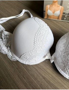 Бюстгальтер с гелевым пуш-ап Mioocchi MADLEN 7730 bianco, Цвет: bianco (белый), Размеры: 85B, изображение 4