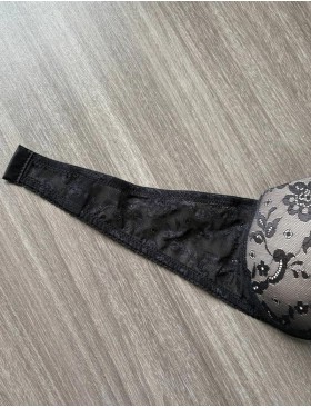 Бюстгальтер с пуш-ап Orhideja 531-290 черный/пион, Цвет: черный/пион, Размеры: 85B, изображение 6