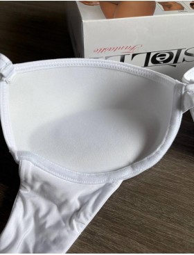 Бюстгальтер пуш-ап гель Sielei FANTASTIC 1344 bianco, Цвет: bianco (белый), Размеры: 75B, изображение 4