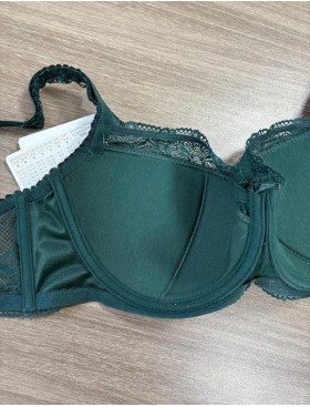 Бюстгальтер балконет Simona M 608 cосна, Цвет: cосна, Размеры: 80C, изображение 5