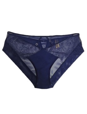 Трусы высокие Subtille AMINA hight-waist blueberry, Цвет: черничный, Размеры: 4XL, изображение 2