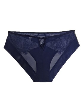 Трусы высокие Subtille AMINA hight-waist blueberry, Цвет: черничный, Размеры: 4XL, изображение 3