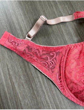 Бюстгальтер балконет тюльпан Subtille CALIBRI CORAL full cup, Цвет: коралл, Размеры: 80C, изображение 6