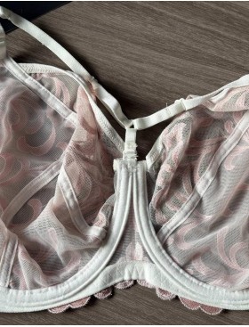 Мягкий бюстгальтер на большую грудь Subtille MILA POWDER soft, Цвет: пудровый, Размеры: 65J, изображение 7