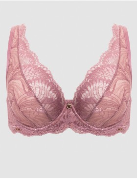 Бюстгальтер на большую грудь Alles ESSENZA ROSA M plus bralette, Цвет: розовый, Размеры: 65H, изображение 7