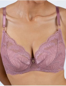 Бюстгальтер с пуш-ап вкладышами Alles ESSENZA ROSA P-UP, Цвет: розовый, Размеры: 70B