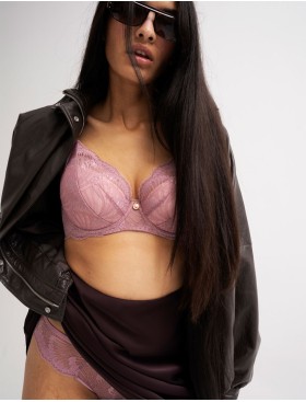 Бюстгальтер с пуш-ап вкладышами Alles ESSENZA ROSA P-UP, Цвет: розовый, Размеры: 70B, изображение 7