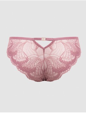 Кружевные трусики бразилиана Alles ESSENZA ROSA brazyliany, Цвет: розовый, Размеры: S, изображение 7