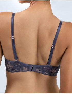 Бюстгальтер с пуш-ап вкладышами Alles LUCE VIOLA P-UP grafit, Цвет: графит, Размеры: 70B, изображение 2