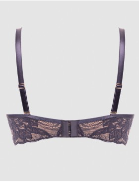 Бюстгальтер с пуш-ап вкладышами Alles LUCE VIOLA P-UP grafit, Цвет: графит, Размеры: 70B, изображение 10