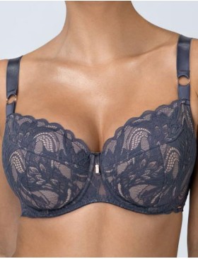 Бюстгальтер полупоролон Alles LUCE VIOLA PU grafit, Цвет: графит, Размеры: 70F