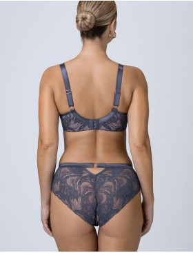 Бюстгальтер полупоролон Alles LUCE VIOLA PU grafit, Цвет: графит, Размеры: 70F, изображение 7