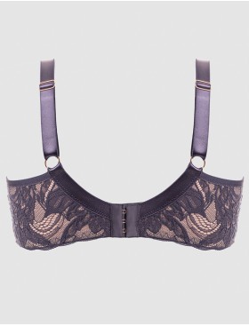 Бюстгальтер полупоролон Alles LUCE VIOLA PU grafit, Цвет: графит, Размеры: 70F, изображение 9