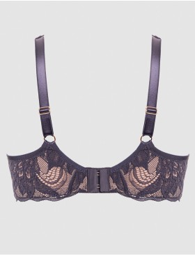 Кружевной бюстгальтер Alles LUCE VIOLA bralette grafit, Цвет: графит, Размеры: 65D, изображение 10