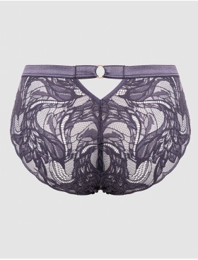 Кружевные трусики Alles LUCE VIOLA figi grafit, Цвет: графит, Размеры: S, изображение 6