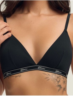 Бюстгальтер с треугольными чашками Esotiq ABRIA 43843 черный, Цвет: черный, Размеры: S