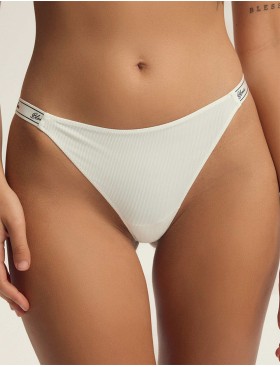Трусики стринги Esotiq ABRIA 43846 белый, Цвет: белый, Размеры: S