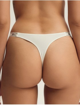 Трусики стринги Esotiq ABRIA 43846 белый, Цвет: белый, Размеры: S, изображение 2